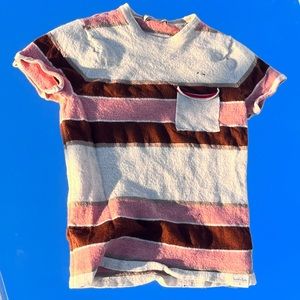 scotch and soda cashmere striped tee